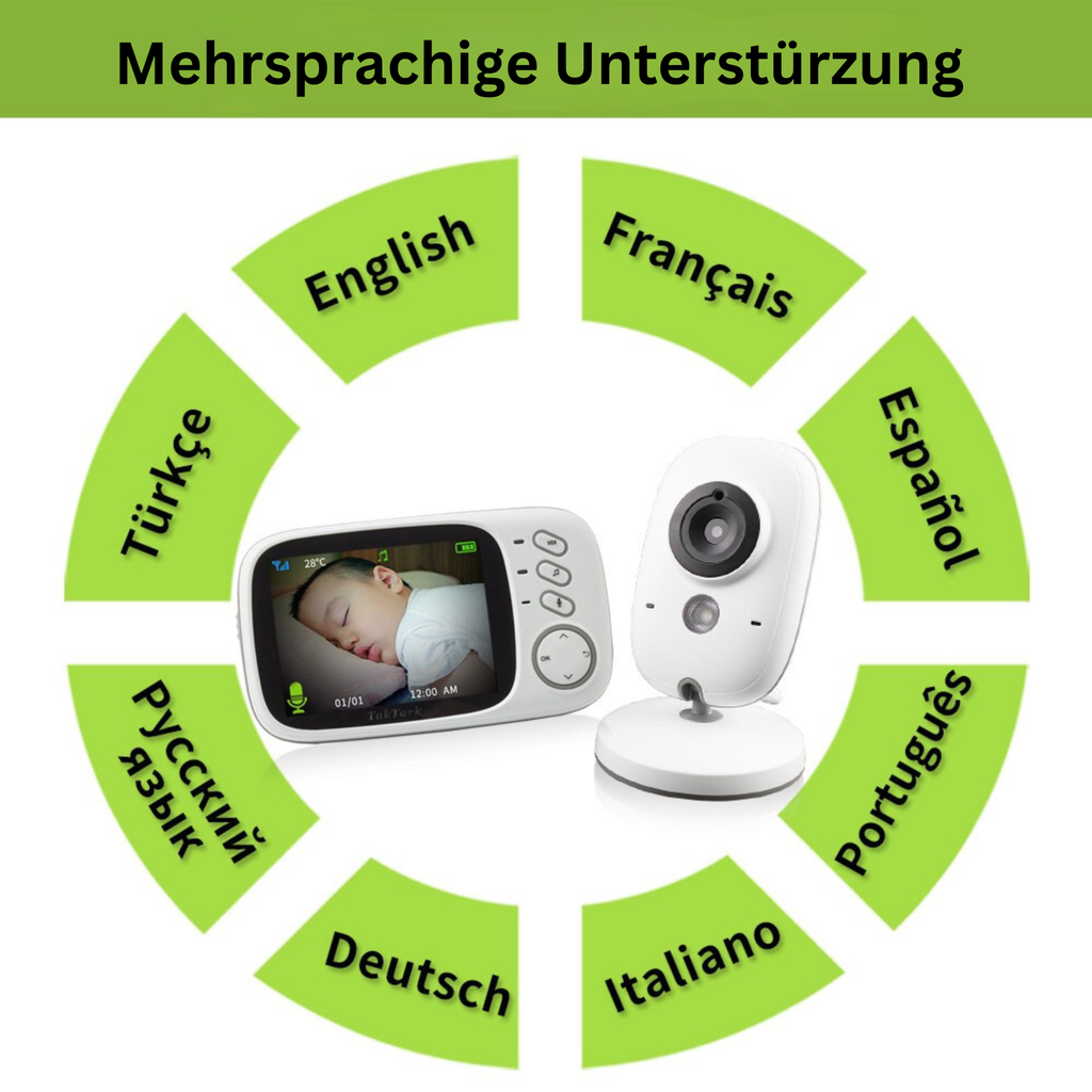 3.2 Zoll Digitalgerät für die Babysicherheit